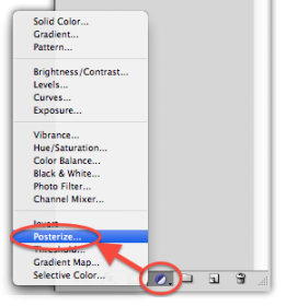 Photoshop - Posterization tool