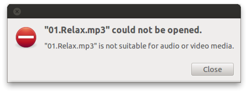 Oops! Kan de MP3 niet lezen?
