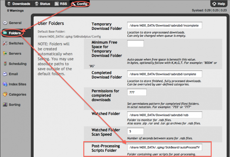 sabnzbd post processing script