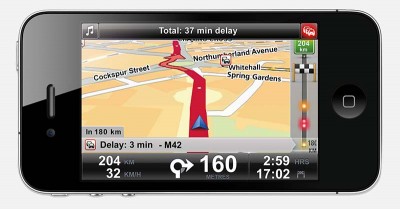 iPhone met TomTom