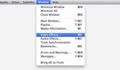 Selecteer Video Effects ...