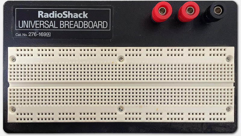 RadioShack (Tandy) Breadboard (6 x 16cm)