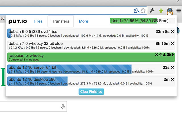Put.io geheel beheren via een plugin: Easy Put.io!
