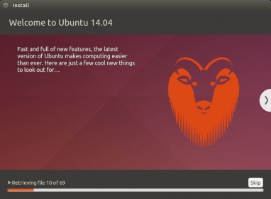 Ubuntu - Installatie draait!