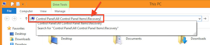 Windows 8.1 - Hoe je bij de Recovery Tools komt