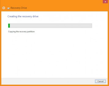 Recovery Wizard - Aanmaken van de Recovery Disk