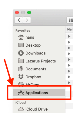 MacOS - Sleep Folder naar de Dock