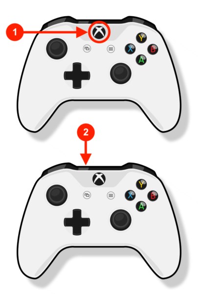 XBox One Controller - Start Bluetooth Pairing
