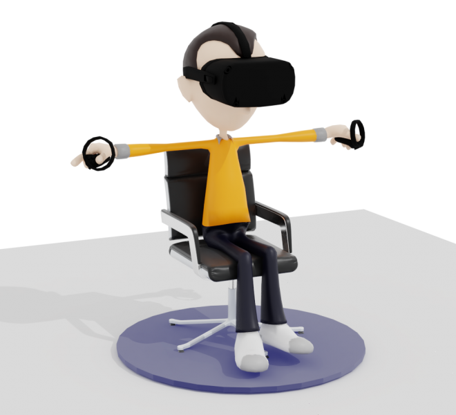 VR zittend spelen