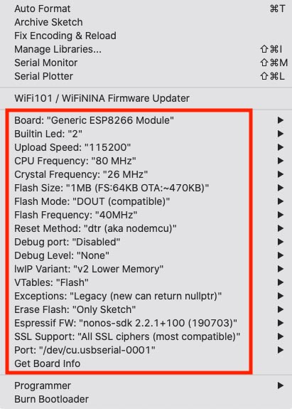 Generic ESP8266 - Een berg extra opties!