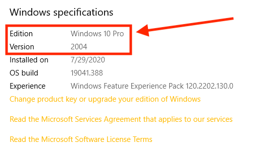 Windows 10 - About your PC (Over jouw PC)