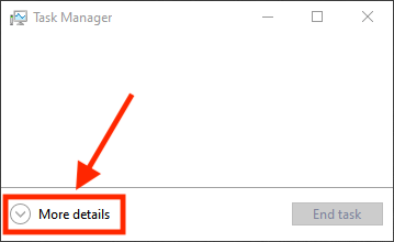 Task Manager - Te weinig details