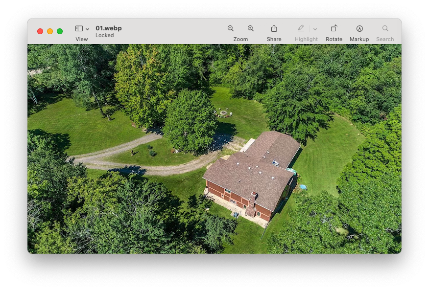 Open bestand in macOS Preview